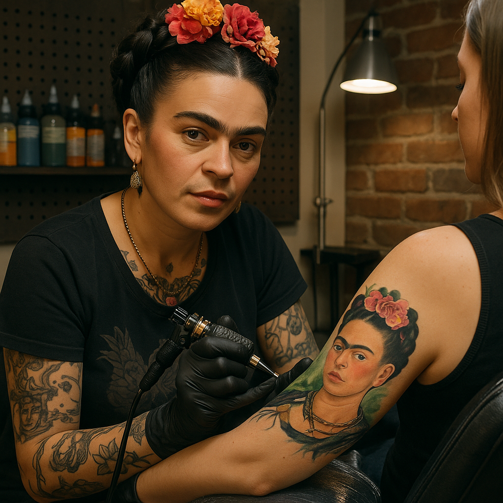 Frida Khalo podría ser tatuador en la actualidad si hubiese leído este post sobre las salidas de Bellas Artes de Educa Tu Futuro.